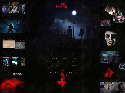 Mocktober 2017 // The Exorcist color dark devil halloween horror landing mocktober mocktoberfest scary spooky texture theexorcist