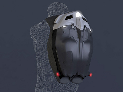 Gravity Suit Concept - WIP 3d cinema4d modeling