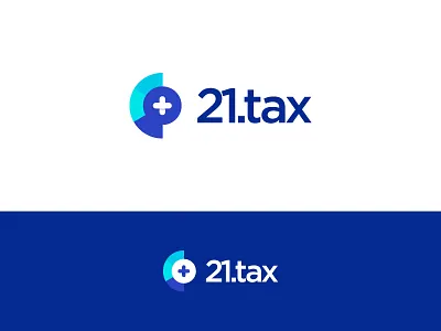 Rejected identity mark for 21.tax 21 21.tax blockchain brand branding crypto design identity logo logomark logotype tax