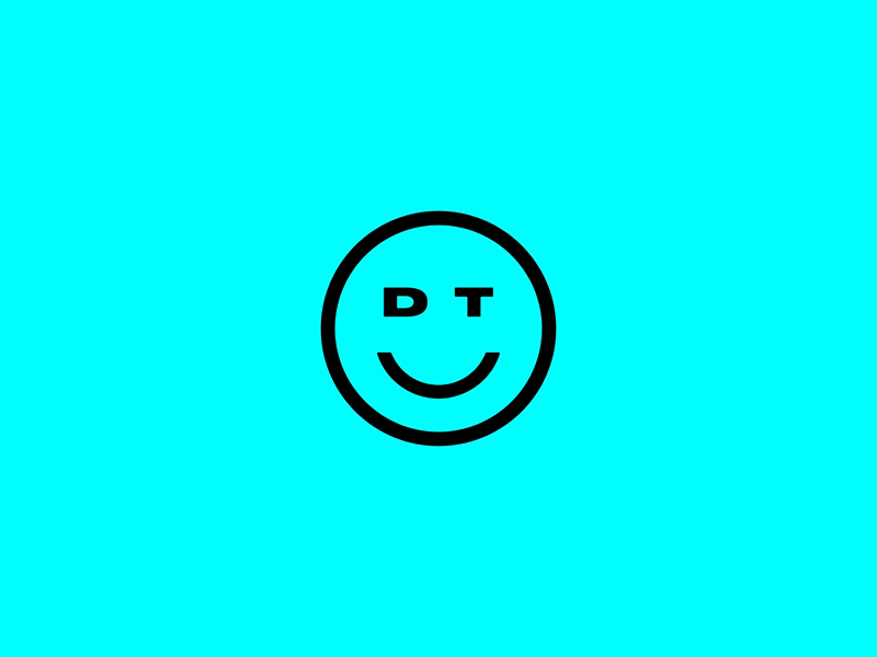 Dank Type™ Face Loop animation face logo loop minimal motion type