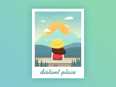 Distant place illustrator