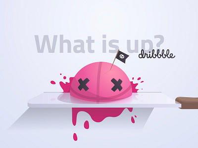 Hello dribbble! debut dribbble first shot hello illustration