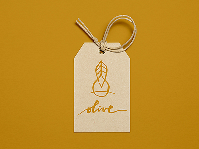 Olive branding cosmetic drop leaf logo design organic