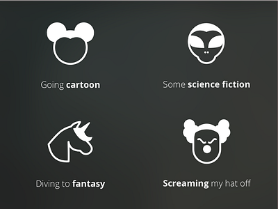 MovieNight's icon set cartoon category fantasy horror science fiction