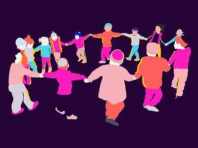 Jabad - illustration argentina branding card holder identity illustration instagram jabad kids play post type