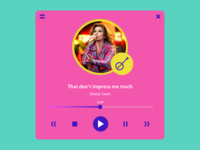 Dailyui 009: Music Player 009 challenge daily music player ui