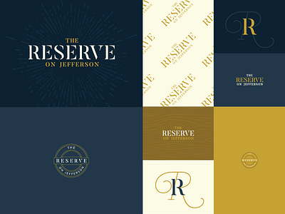 Reserve Branding - Exploration antiques bistro branding cafe dine kearney logo logotype shop wordmark