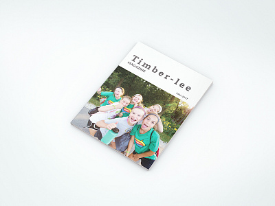 Camp Timber-lee Fall Magazine 2017 branding camp camping christian identity mag magazine