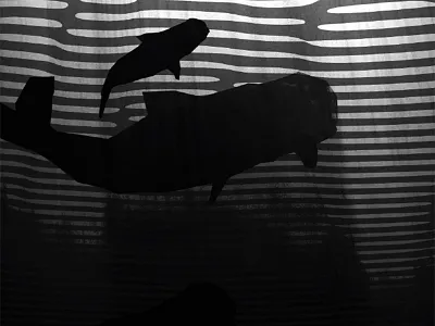 "Rue" Panel 06 Sneak Peak 02 3d 3d illustration animals cg cgi illustration low poly modeling ocean rendering underwater whale