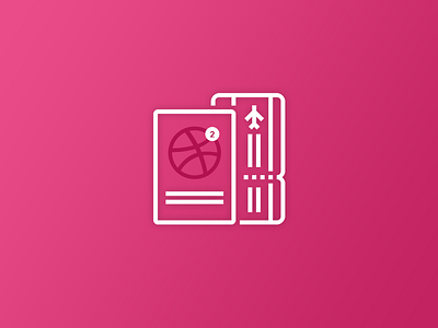 2 Dribbble Invites Available design dribbble dribbble invites giveaway invitations invites