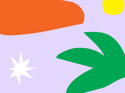 424 Newsletter Graphic abstract shapes