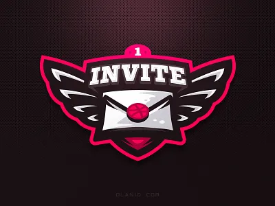 Invite draft dribbble giveaway invitation invite