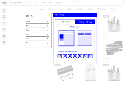 Just an old and blue wireframe :)