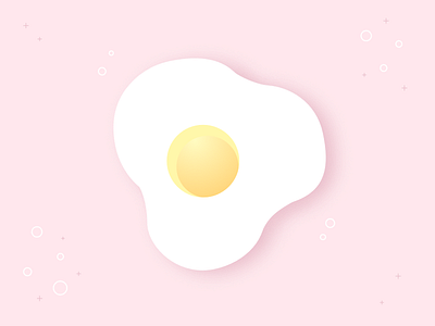 sunny-side up egg graphic design sketch sunny side up