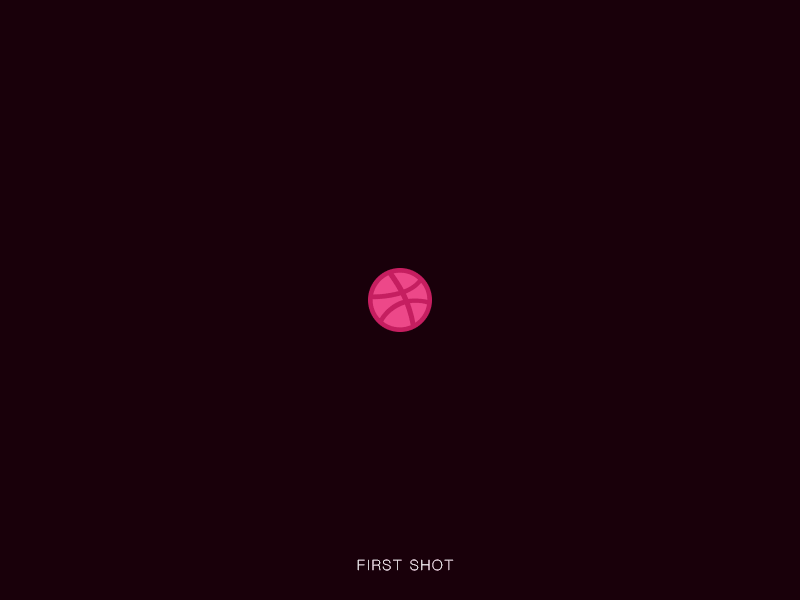 Hi，Dribbble First Shot first shot hip hop font ui effect