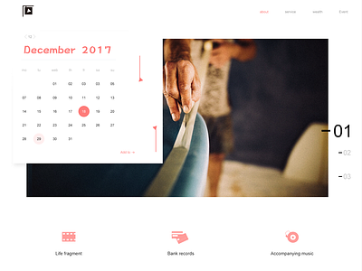 Date Picker 80 daily ui web