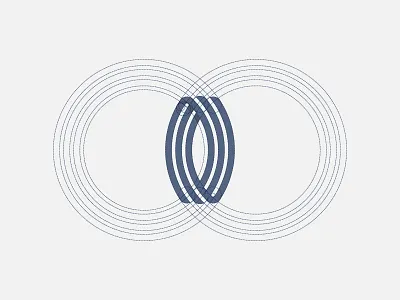 Circle Exploration circle cool mark monochrome overlapping tangent