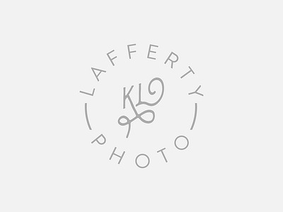 Lafferty Photo Logo logo typography