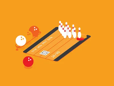 Credit Card Illustration #3 card credit entertainment illustration vector