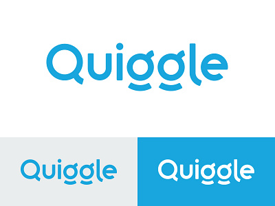Quiggle Logo branding dog brand graphic design identity logo logo design