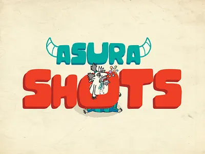 Bar menu - Shots title bar menu illustration quirky