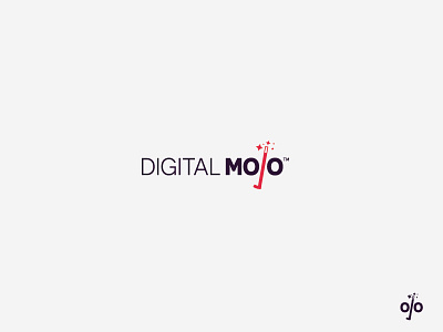 Digital Mojo Logo design digital hyderabad india logo magic mojo typography logo