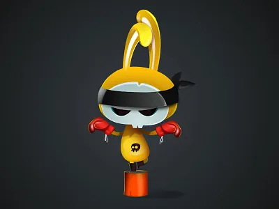 Shaolin character design game design illustration vectober vectors