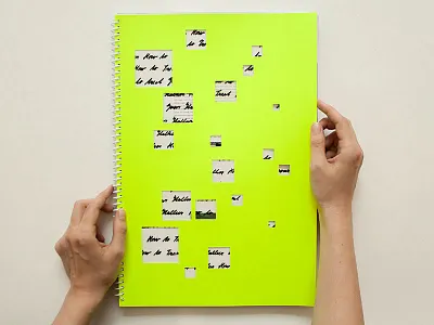 How to Treat Your Stalker book book binding coil binding cut design game hand made layout project square stalker yellow