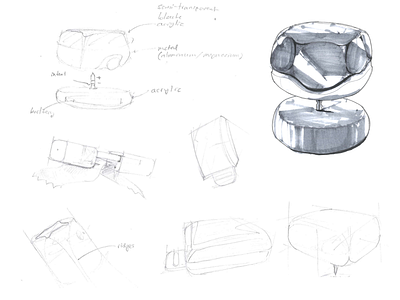 Sketching - Smart Pin drawing ideation industrial design sketch sketching