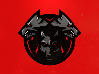 Cerberus (Sold) cerberus design dogs logo mascot myth sports vector
