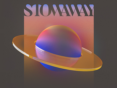 STOWAWAY 3d art cinema 4d design graphic inspiration saturn space