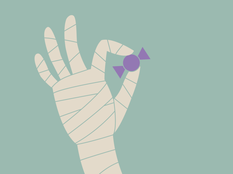 I did it all for the candy, yeah! candy costume gif giftober halloween mummy spooky thefuturchallenge