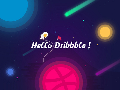 Hello Dribbble hello