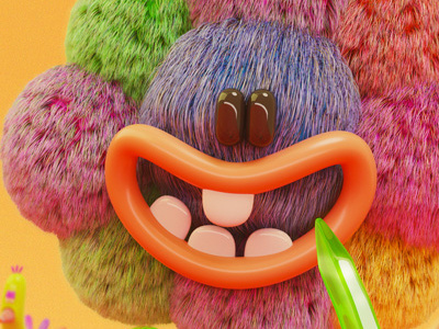 Sweet Run 3d blender cartoon
