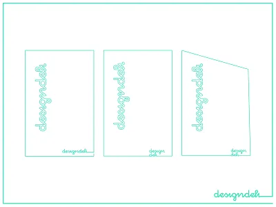Modular Layout branding designdeli layout logo
