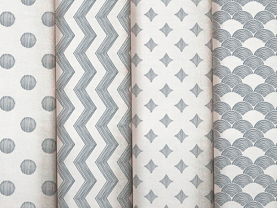 Hand drawn patterns set creative market graphics hand drawn pattern