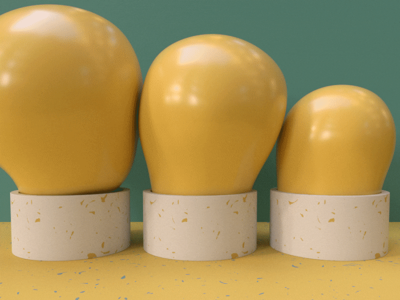 Balloons 3d animation balloon balloons motion design motion graphics yellow