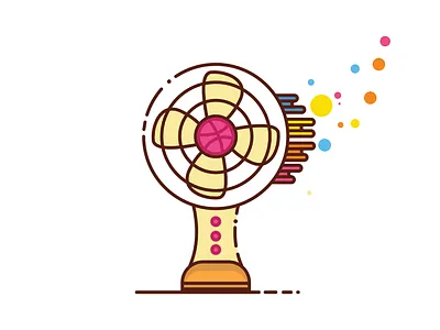 Huge fan of dribbble. design designer dribbble first illustration invites shot