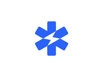 Star of Life // For SALE bolt cross life lighting logo mark medical s sign star storm