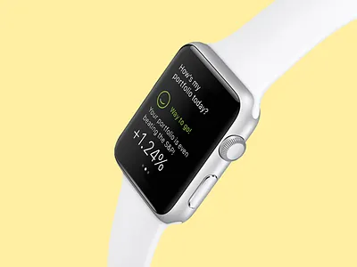 Apple Watch Portfolio apple watch finance investment portfolio