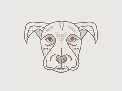 Brew Dog avatar brew chocolate lab dog illustration doodle illustration monoline pet puppy simple