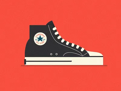 TEN & HALF all stars canvas chuck taylors chucks converse high tops shoes sneakers