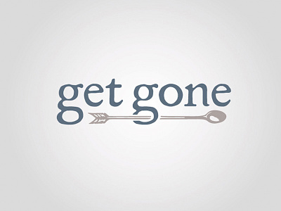 Get Gone: Logo branding food graphic design identity logo logo design travel