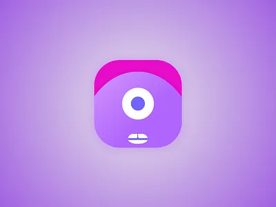 Cyclops App Icon - 005 005 app daily icon parrot ui