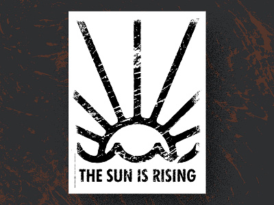 Beacon Relief - The Sun Is Rising beacon relief direct relief poster rising sun sunrise