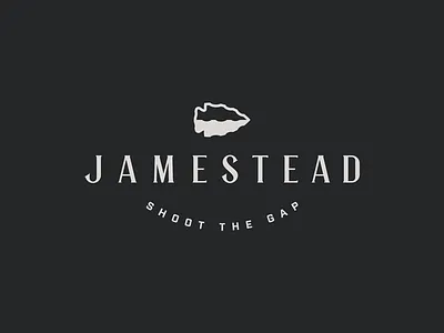 Jamestead Lockup arrowhead brand design identity lockup logo photography travel
