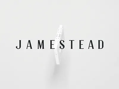 Jamestead Styling brand design elegant identity logo mood serif simple style wordmark