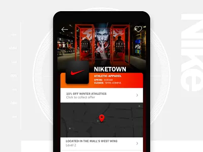 Niketown store detail page detail nike niketown store