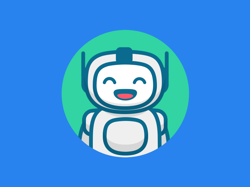 Mr. Robot animation character character design flat graphic design illustration illustrator motion design motion graphics robot stickers