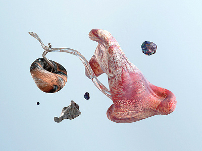 NASA: From Mars. 3d alien cgi jvg mars nasa render series